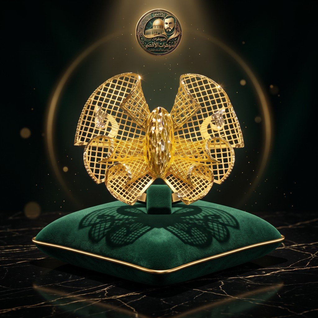 خاتم فراشة شبك